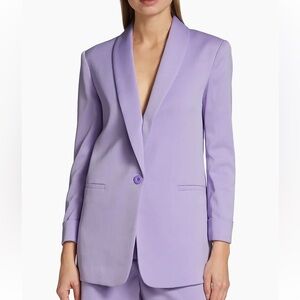 Alice + Olivia Yuriko Lavender Blazer